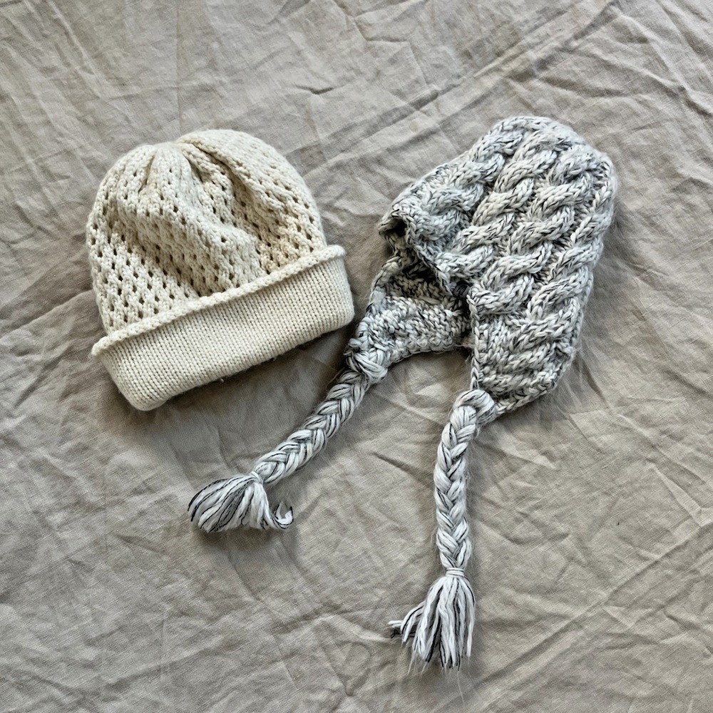 North Face Knit Beanie & Cap Bundle